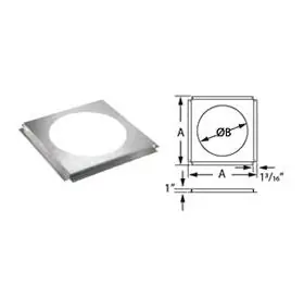 Duravent 14DCA-FS 14 inches DuraChimney II Firestop