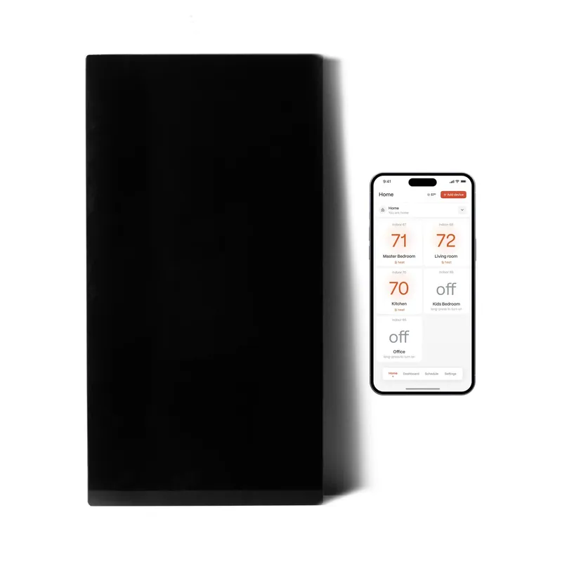 BOLDR Kelvin KELR2BUSAV2 1000W Smart Energy-Saving Wall-Mounted Infrared Electric Heater