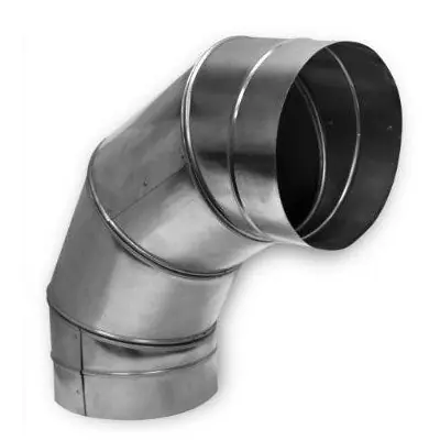 Southwark Metal Sp90Lr1226 Spiral Ell 26ga Lg Radius