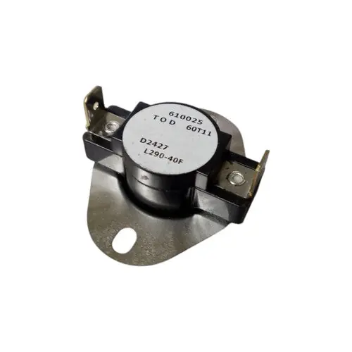 Sealed Unit Parts L290 Heater Limit Thermostat Thermodisc Open On Rise
