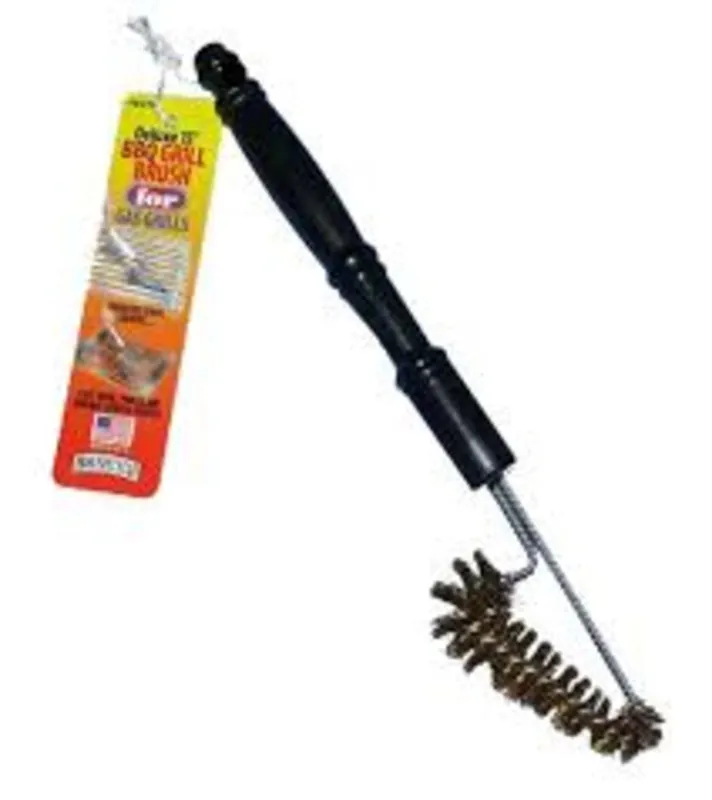 Brushtech B275C Deluxe 15-Inch Barbecue Grill Brush for Gas Grills