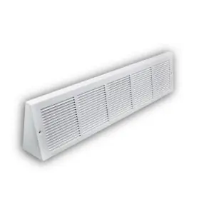 Truaire 125TR 30X06 1-Way Baseboard Triangle Return Grille 30 x 6 in
