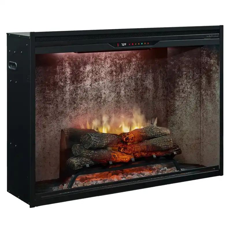 Dimplex 500005140 Revillusion 42 inches Built-In Electric Firebox with Weathered Concrete Liner replacement RBF42-WCFG 500002411