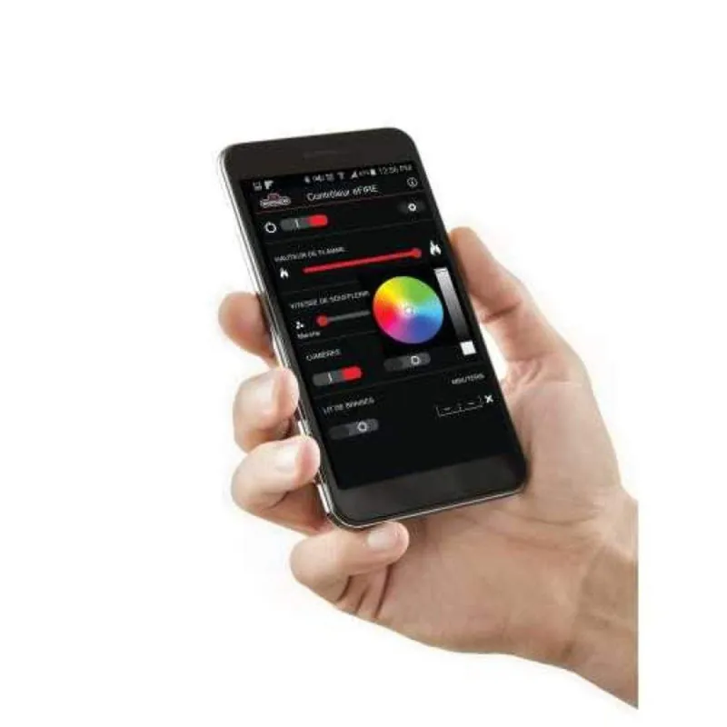 Napoleon Hearth EFCN eFIRE Bluetooth Advanced Controller for Gas Fireplace, Natural Gas