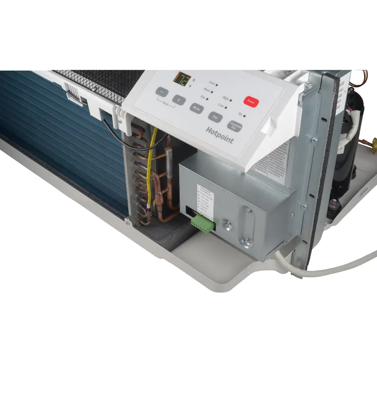 Hotpoint AHHS07D3XXA PTAC Heat Pump with Electric Heat Backup 7,000 BTU, 230/208V, 20amp