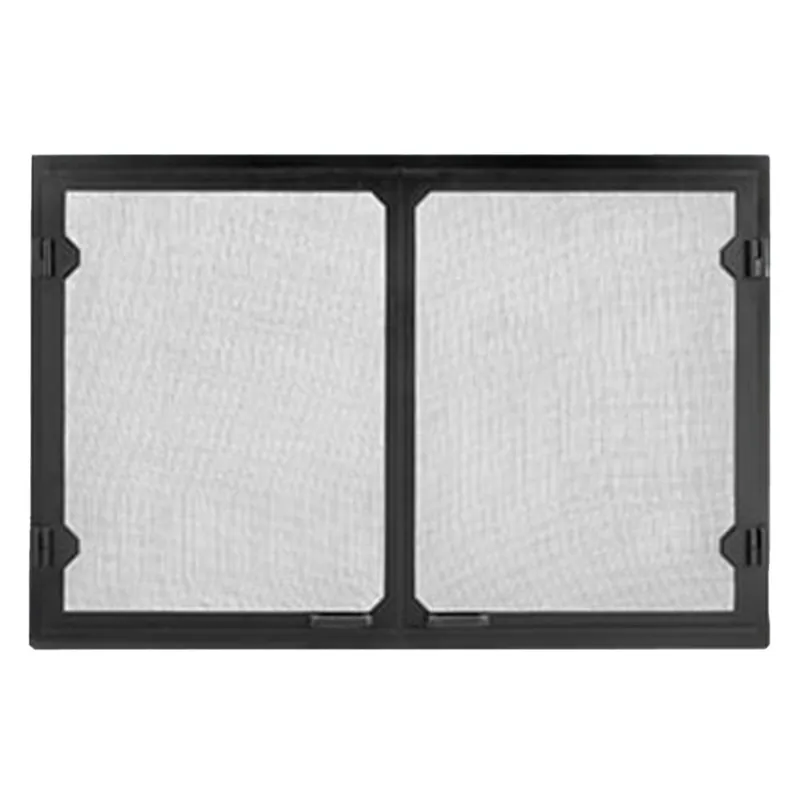 Majestic GV36BK Grand Vista Cabinet Style Mesh Doors 36 inch