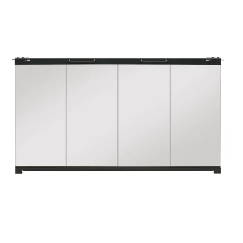 Dimplex BFDOOR45BLKSM Glass Bi-Fold Look Door for 45-inch Deluxe Built-In Firebox