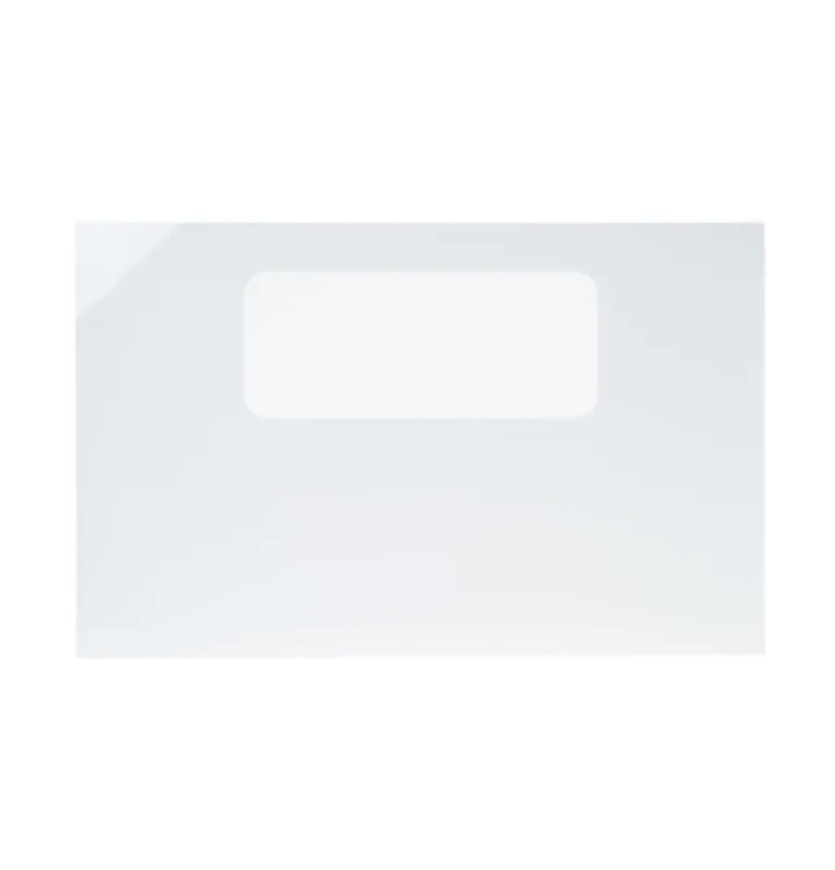 General Electric WB57K3 Oven Outer Door Glass White