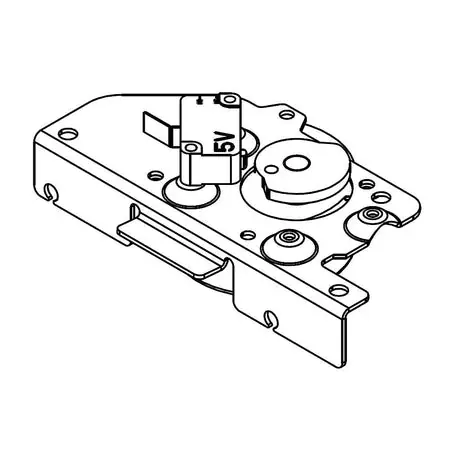 Whirlpool WPW10107840 Door Latch