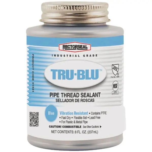 Rectorseal 1282 Tru-Blu Pipe Thread Sealant