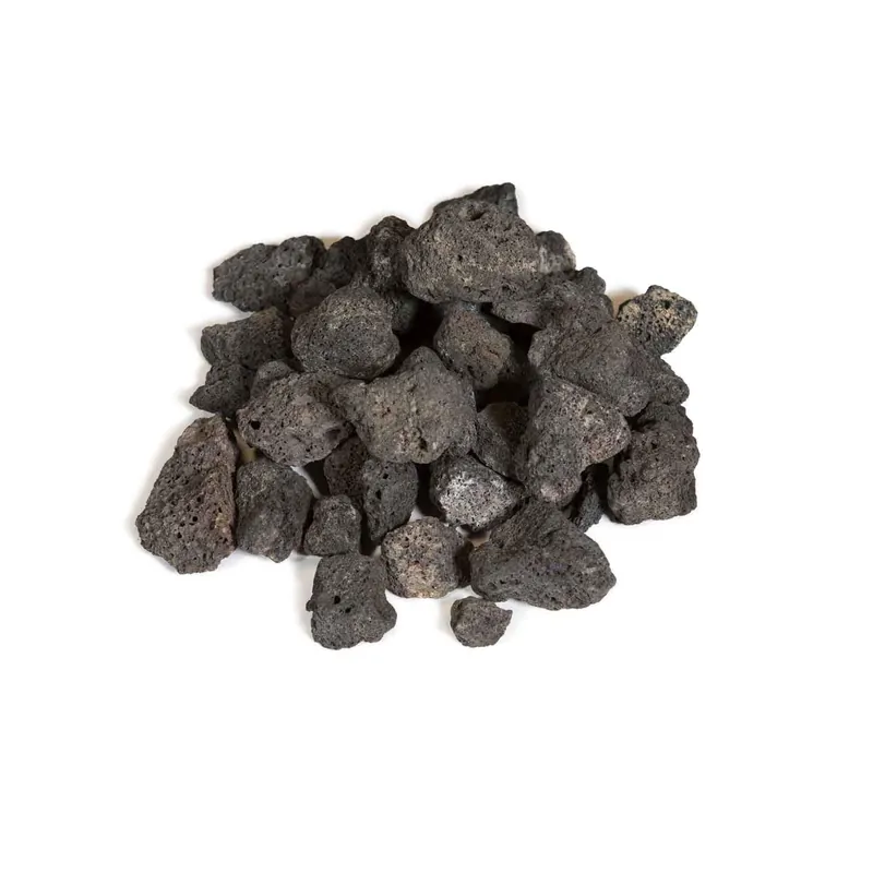Athena HP-B-R-10 Black Volcanic Rock 10-Pounds
