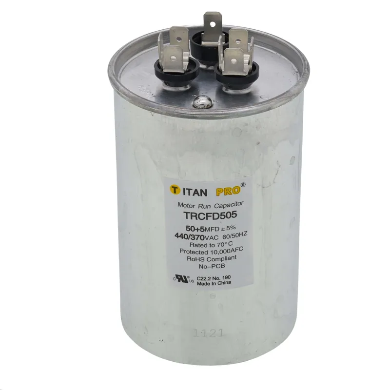 Titan Pro TRCFD505 Motor Dual Run Cap 50/5 MFD 370-440V