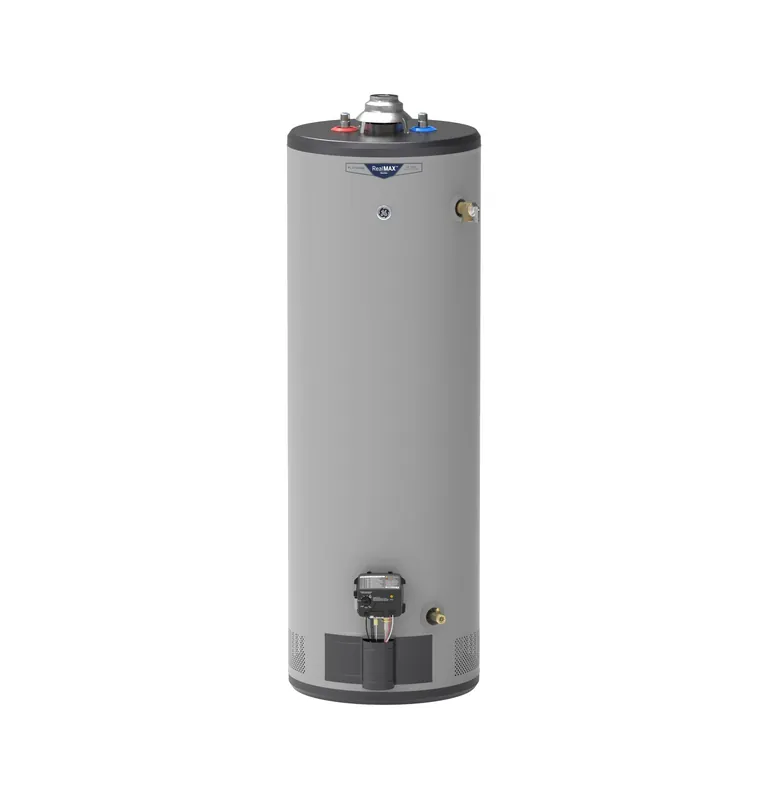 GE GG40T12BXR RealMAX Platinum 40-Gallon Tall Natural Gas Atmospheric Water Heater