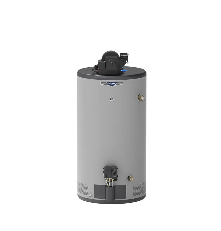 GE GG50S08AYV RealMAX Choice 50-Gallon Short Natural Gas Power Vent Water Heater