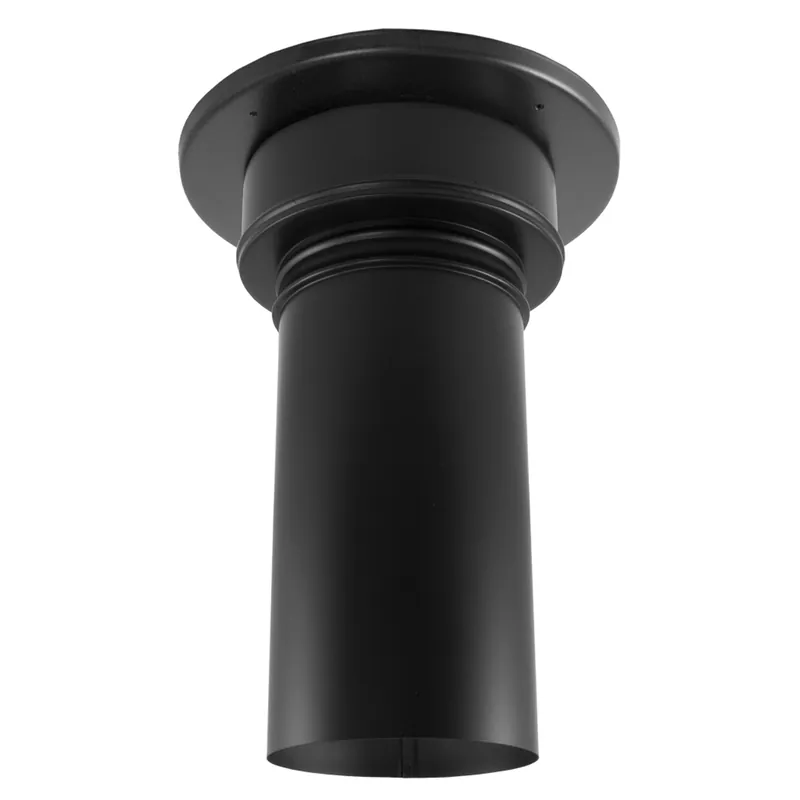 Duravent 6DBK-XS8 DuraBlack Stove Pipe 8in. Diameter Slip Increaser
