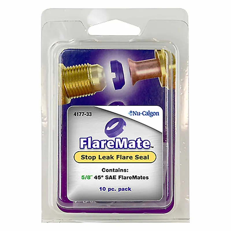 Nu-Calgon 4177-34 FlareMate Stop Leak Flare Seal 3/4 inches 10 pc. Pack