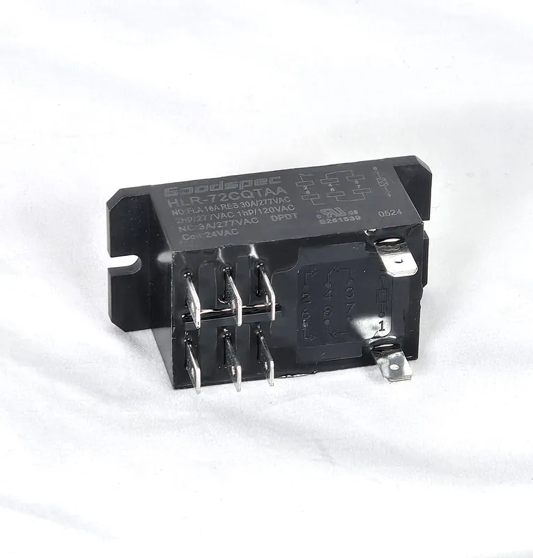 Friedrich 25100003 Replacement Relay 24VAC Coil DPDT 30A 277VAC