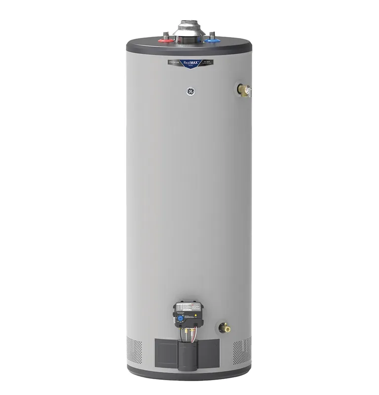 General Electric GP50T10BXR RealMAX Premium 50-Gallon Tall Liquid Propane Atmospheric Water Heater
