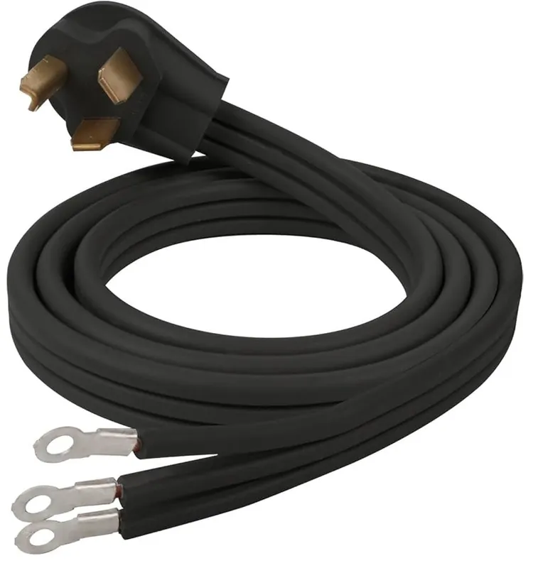 Electrolux 5304503203 6 ft 50Amp 3 Wire Range Power Cord - Frigidaire
