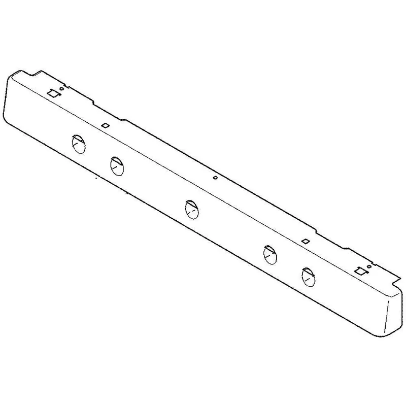 Electrolux 316605358 Panel, Manifold, Black