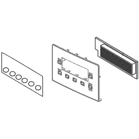 Lg MCK68166202 Refrigerator Display Cover