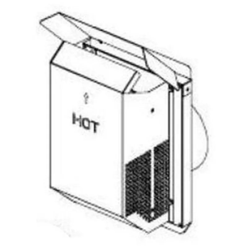 Superior SFKIT36 Secure Flex Square Termination With 36 inches Compressed Flex Vent