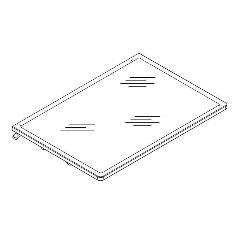 Whirlpool WPW10601431 Shelf-Glas