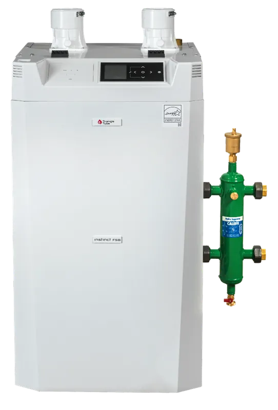 Triangle Tube INSFS155S Instinct - 155k BTU - 95% AFUE - Hot Water Gas Boiler - Direct Vent