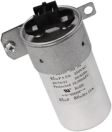Whirlpool W10804665 Motor Run Capacitor 45 uf Replacement W10278556