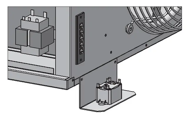Reznor 1042927R CL31 Multi Heater Control with Transformer EUH 208/240 Volts Reznor 1042927
