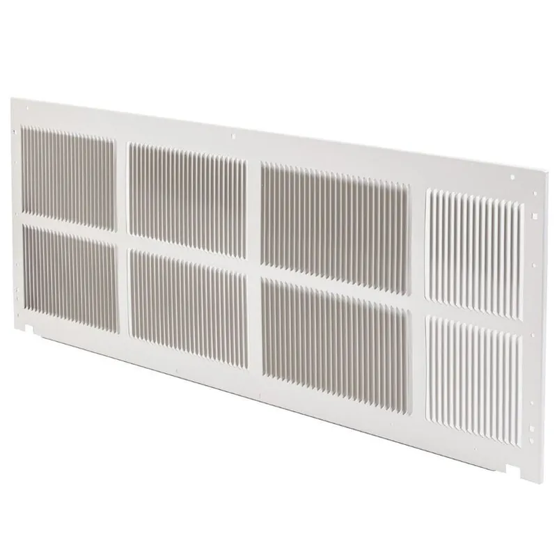 Goodman SGK01QW Single Pack Stamped Aluminum Grille Quiet White QW