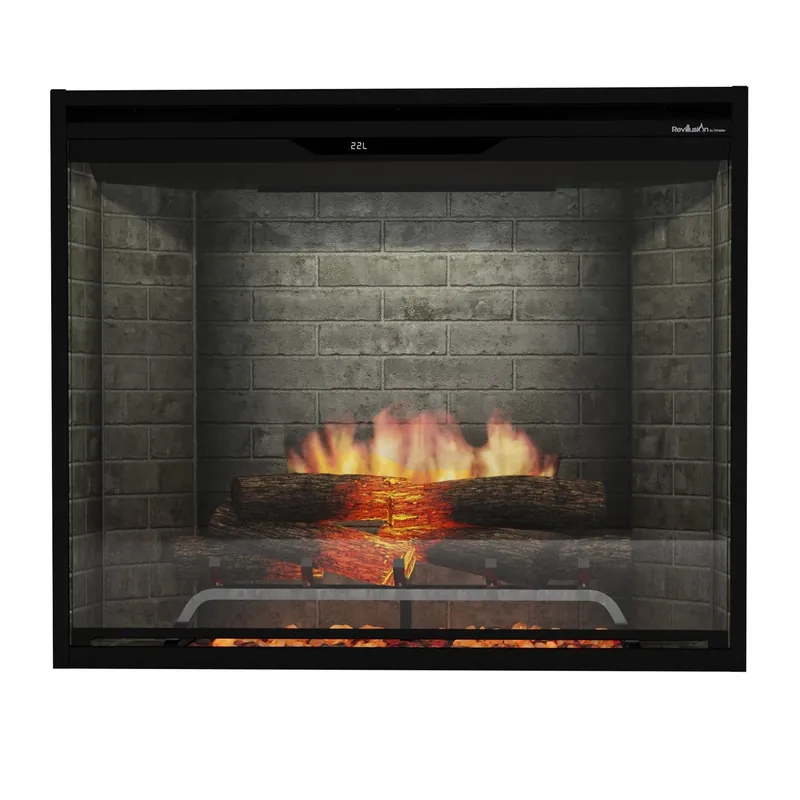 Dimplex 500005136 Revillusion 36 inches Portrait Built-In Electric Firebox with Weathered Concrete Liner REPLACES RBF36P-WCFG 500002399