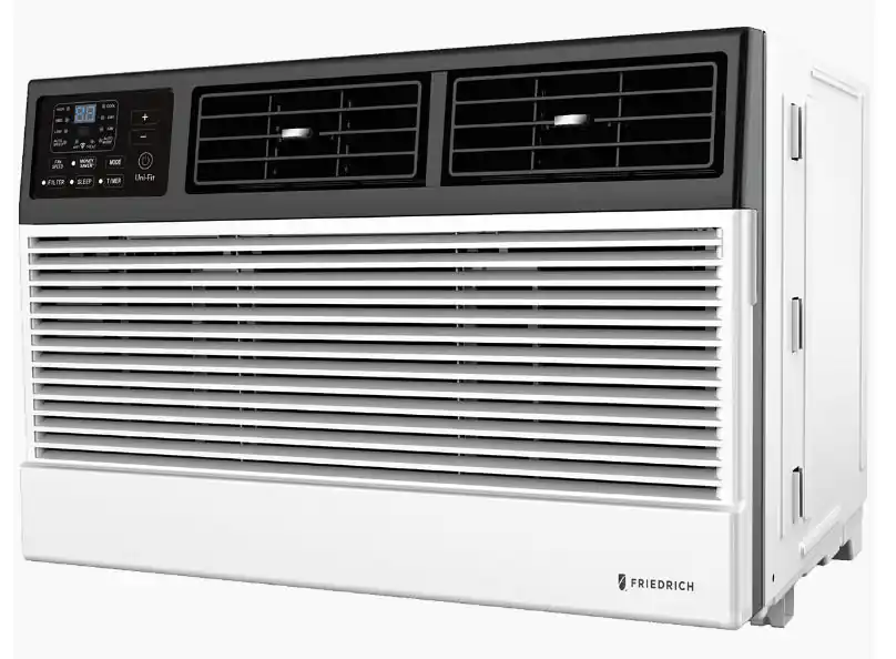 Friedrich UET12B33A Uni-Fit® Wall Air Conditioner W/ Heat, 11200 BTU Cool, 230V
