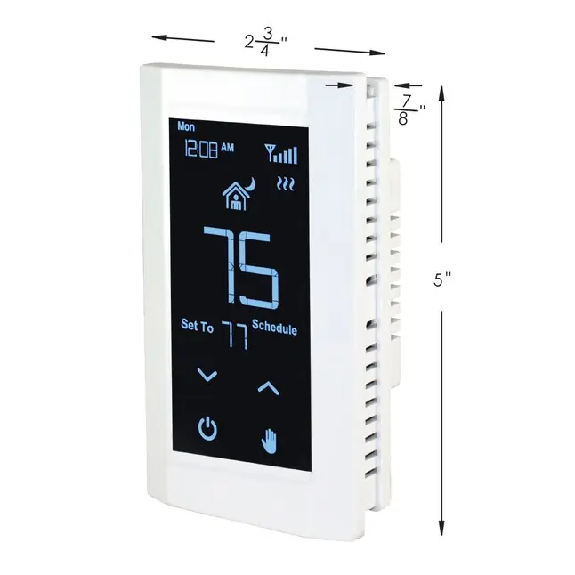 King Electric K902 Hoot Wifi Programmable Thermostat 120/208/240V