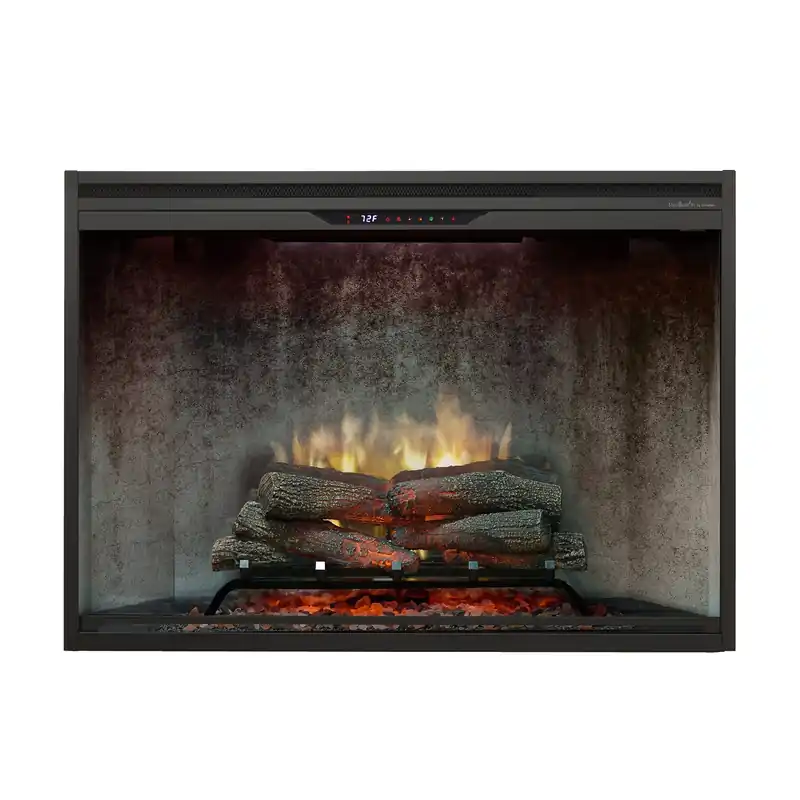 Dimplex 500005139 Revillusion 42-Inch Built-In Electric Fireplace Neutral Brick REV42-NB