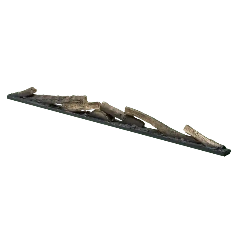 Dimplex 500004457 Linear Molded Logset for 74 Inch Fireplace