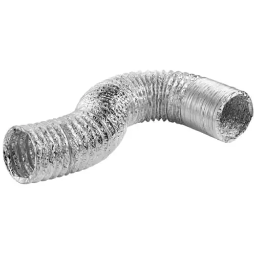 Lambro Industries 414 Foil Flex Duct 4 inch x 25 foot
