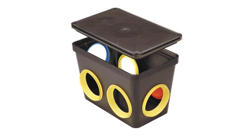 Tuf-Tite 6HD2 6 Hole Distribution Box & Lid