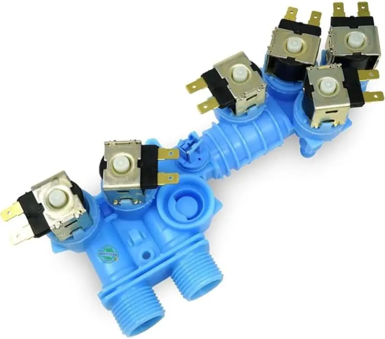 Whirlpool W10853723VP Washing Machine Water Inlet Valve Assembly Replaces W10326913 W10326915 W10342320 W10853723VP WPW10326913 WPW10326915