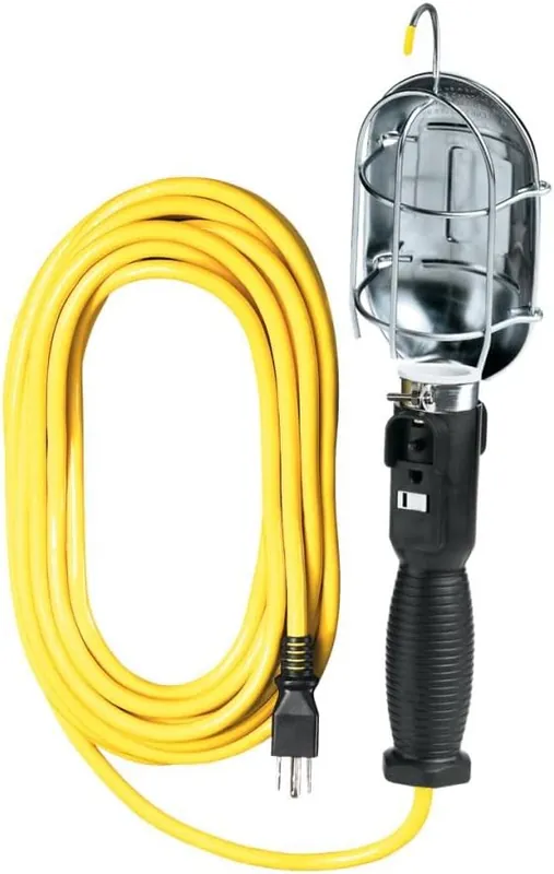 Voltec Power 08-00185 Metal Shade Trouble Light 75 Watt 50ft