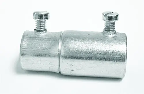 Tops 393S Part No. 1-inch Steel Set Screw Combination Coupling - EMT to Rigid