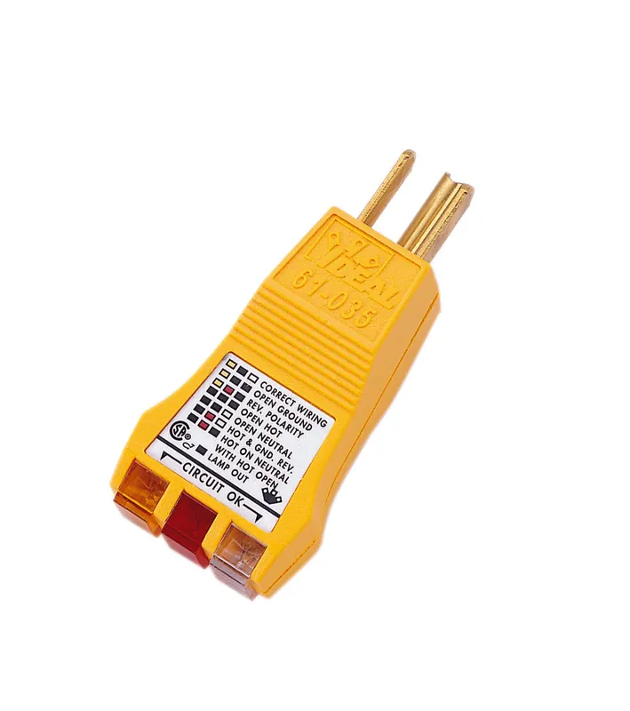 Ideal Industries 61-035 E-Z Check Circuit Tester 120 VAC