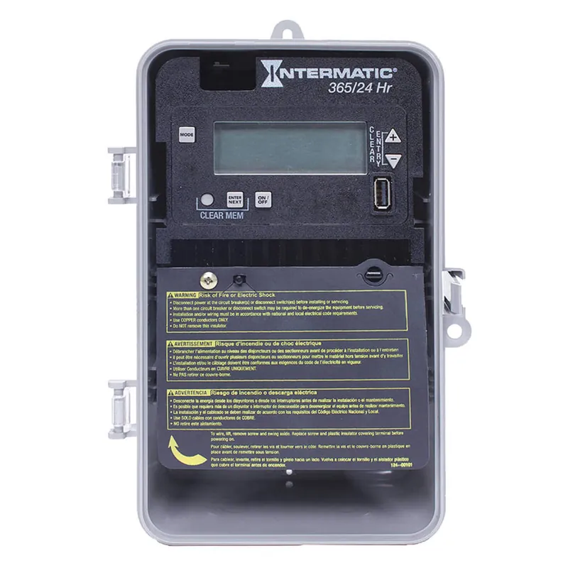Intermatic ET2105CP 24-hour/365 day 1-circuit electronic control 30 amp