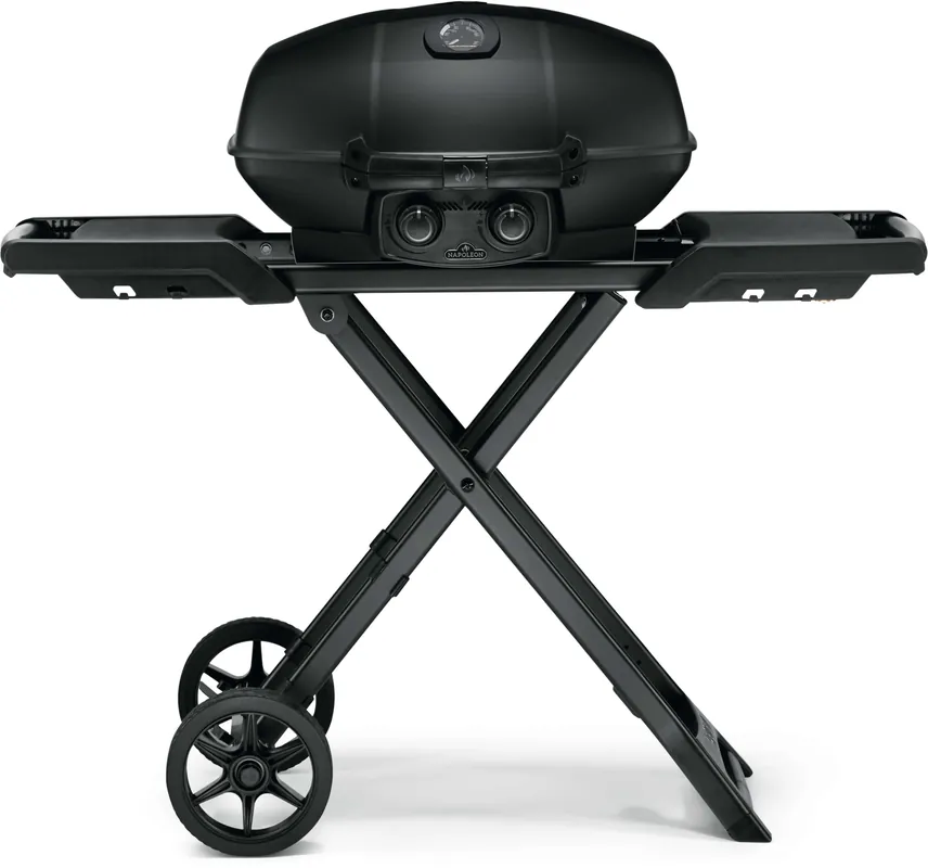 Napoleon PRO285X-MK-PHM Phantom TravelQ Pro 285 Portable Gas Grill with Scissor Cart