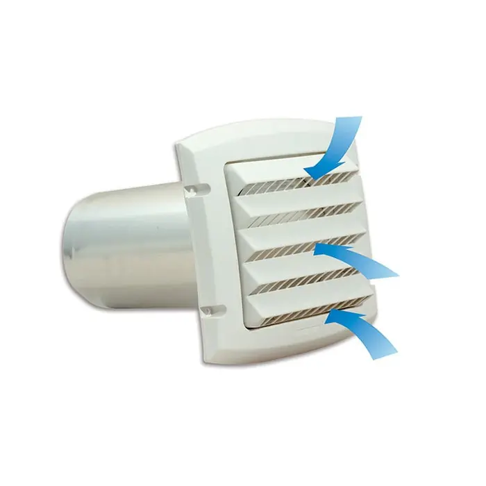 Dundas Jafine IH4WXZ 4 inches Fresh Air Intake, With Tail