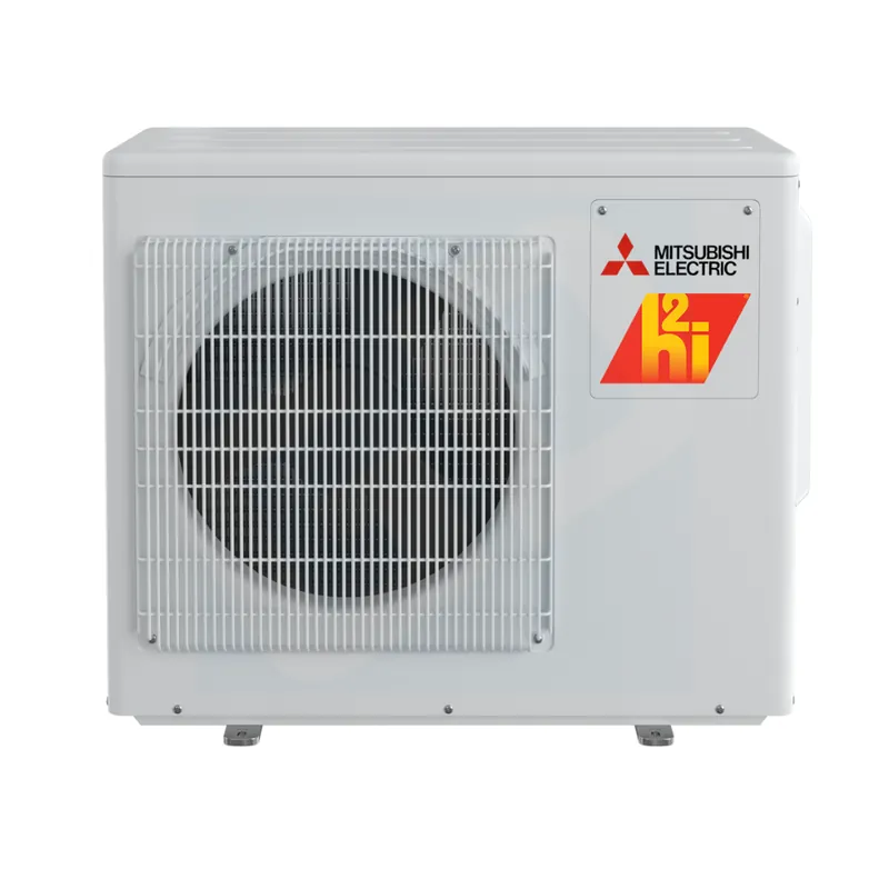 Mitsubishi Electric MXZ-2D20NLHZ H2i Ductless Mini Split Heat Pump System - 2-Zone - 20k BTU Outdoor