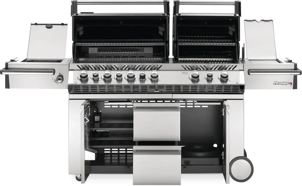 Napoleon Bbq PRO825RSBINSS-3 Classic Prestige PRO 825 Natural Gas Grill 123,000 BTU