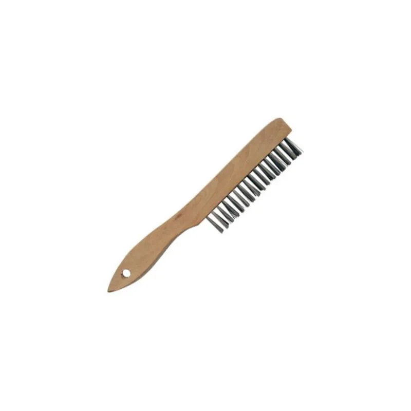 Bramec 9218 Shoe Handle Wire Brush 8 inches x 2 inches