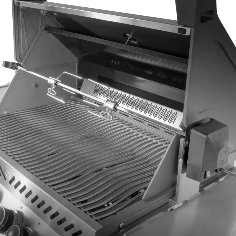 Napoleon Bbq P500RSIBNSS-3 Prestige 500 RSIB Natural Gas Grill 500 sq. in + Infrared Side and Rear Burner