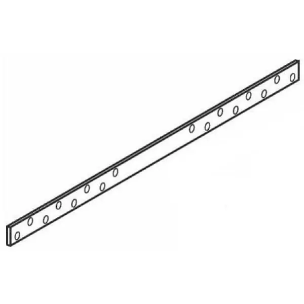 Basset Product FHA-400-2416 Nail Plate 1.5X24 16Ga 16Holes EA